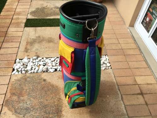Benetton Golf Bag multi colour