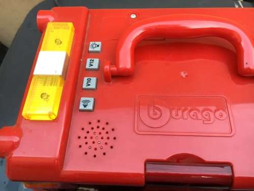Burago Ferrari Truck playing set with sound - reduced