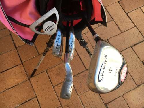 Junior golf clubs + bag - Fearless Golf