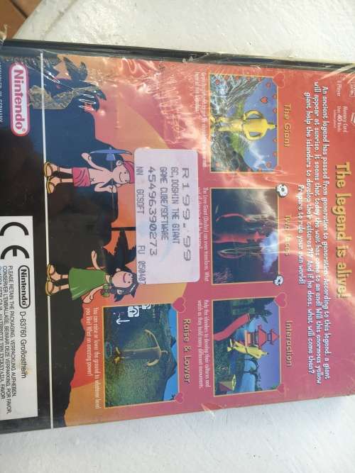 Brand New Goshin the Giant Gamecub Game