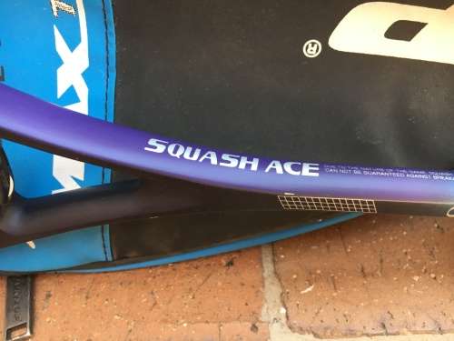 squash racquet pro ace with dunlop cover - HI Modulus Graphite