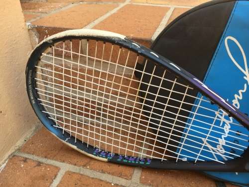 squash racquet pro ace with dunlop cover - HI Modulus Graphite