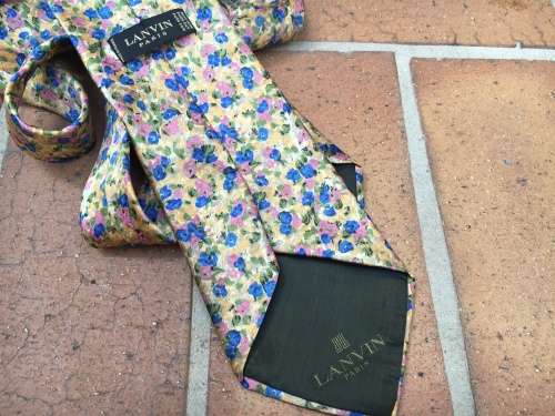 Wow - A Class designer Lanvin Original Mens Tie