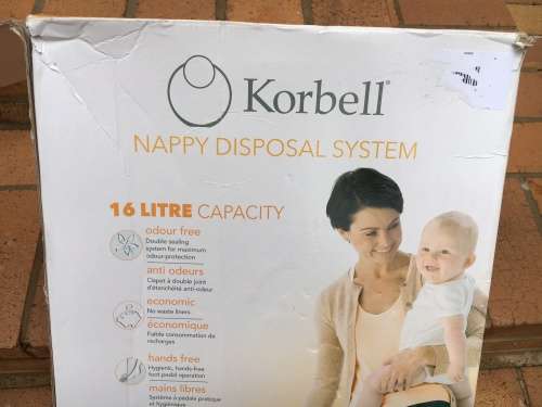 Wow - Fantastic condition - virtually brand new - Korbell Nappy Disposable System