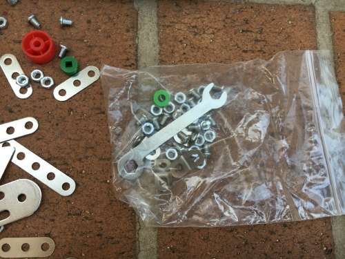 PolyLong Steel Building set similar to Meccano construct