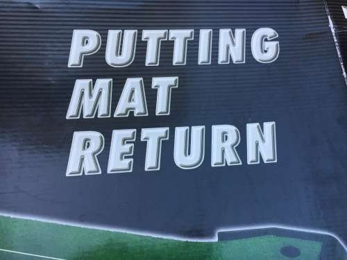 Brand new Large golf putting mat