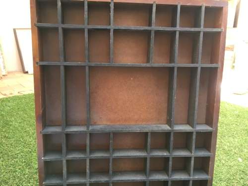 Printers tray - very nice for display