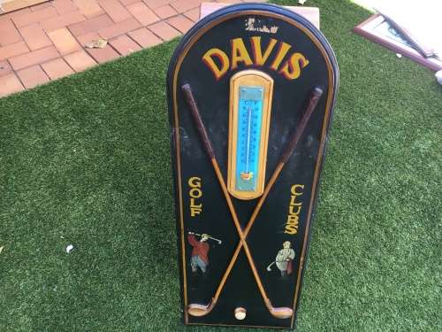 Vintage David Golf Clubs mancave or display item