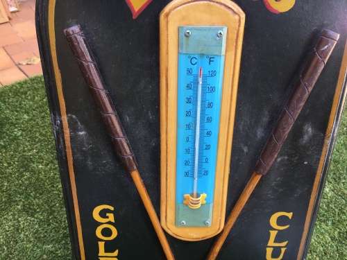 Vintage David Golf Clubs mancave or display item