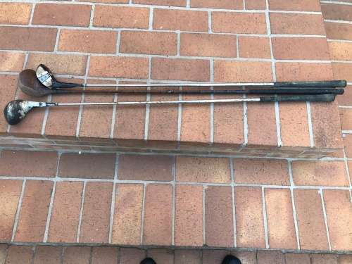 Vintage Golf Clubs for bar or mancave or display - Lot 1