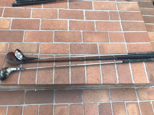 Vintage Golf Clubs for bar or mancave or display - Lot 1