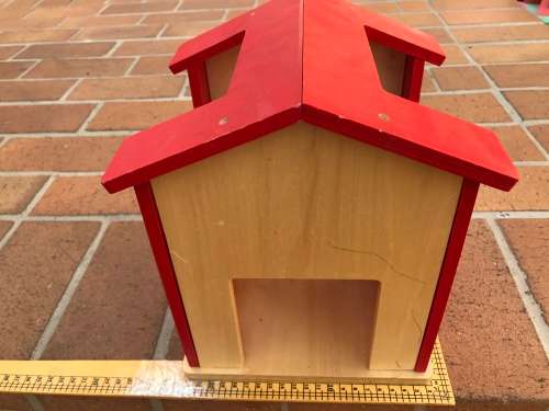Wooden building firestation - large and nice
