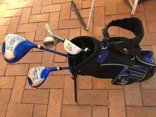 Junior Little Tiger kids Golf Set - good condition - set 2