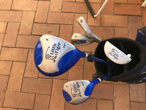 Junior Little Tiger kids Golf Set - good condition - set 2