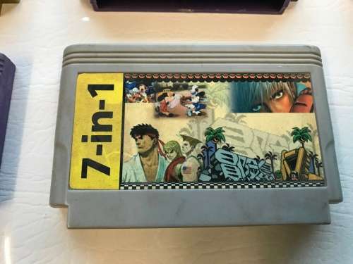Gaming console with games