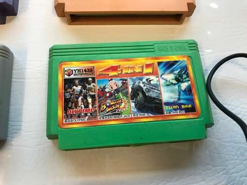 Gaming console with games