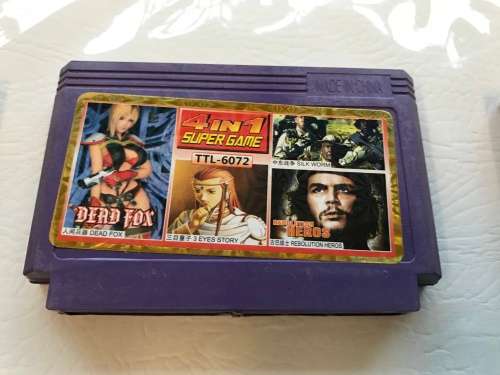 Gaming console with games