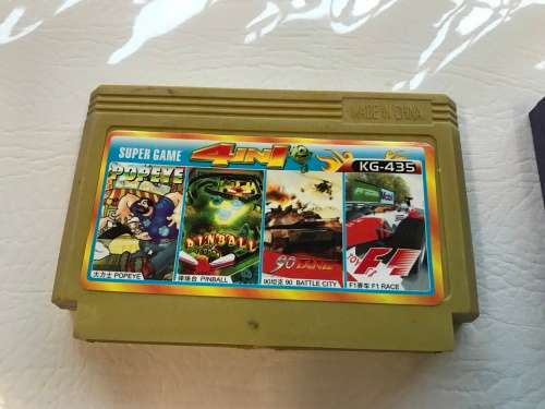 Gaming console with games