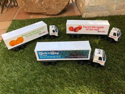Collectable Pick n Pay Truck collection - 3 trucks