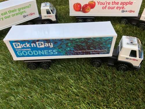 Collectable Pick n Pay Truck collection - 3 trucks