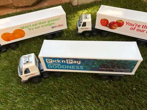 Collectable Pick n Pay Truck collection - 3 trucks