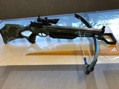 Fantastic large plastic cross bow