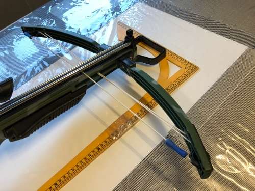 Fantastic large plastic cross bow