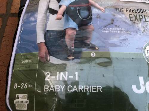Fantastic Jeep baby carrier