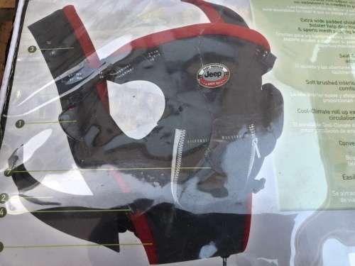 Fantastic Jeep baby carrier