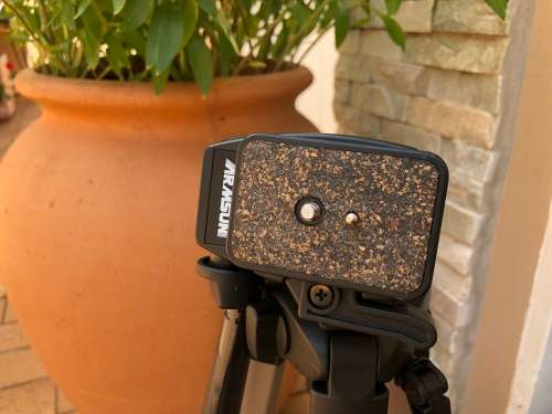 Wow - lovely tripod - very light with extendable legs and carry bag