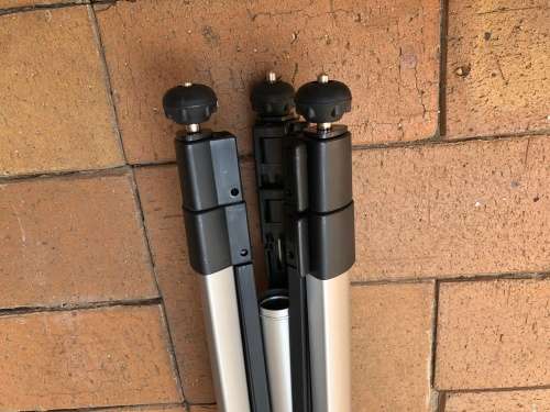 Wow - lovely tripod - very light with extendable legs and carry bag