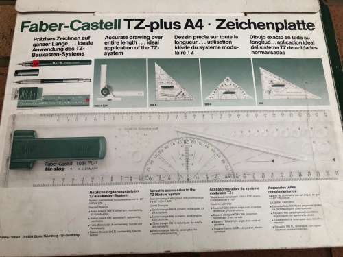 Faber Castell A4 Board with Ruler unique and fantastic