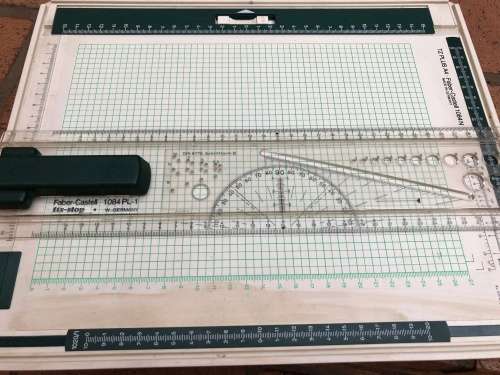 Faber Castell A4 Board with Ruler unique and fantastic