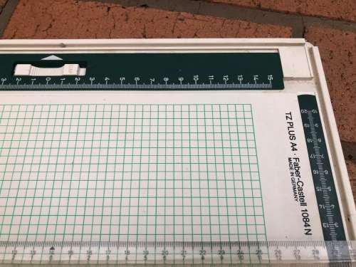 Faber Castell A4 Board with Ruler unique and fantastic