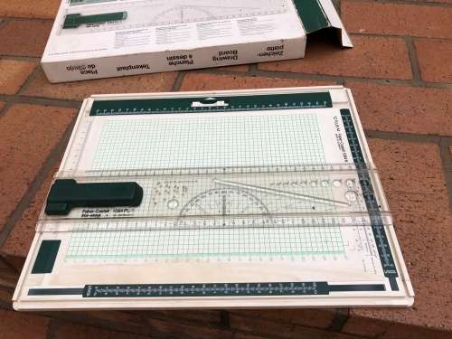 Faber Castell A4 Board with Ruler unique and fantastic