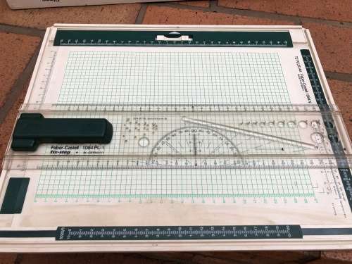 Faber Castell A4 Board with Ruler unique and fantastic