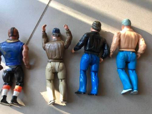 Wow - vintage and colectable full A Team 1980's set - rare to have full set