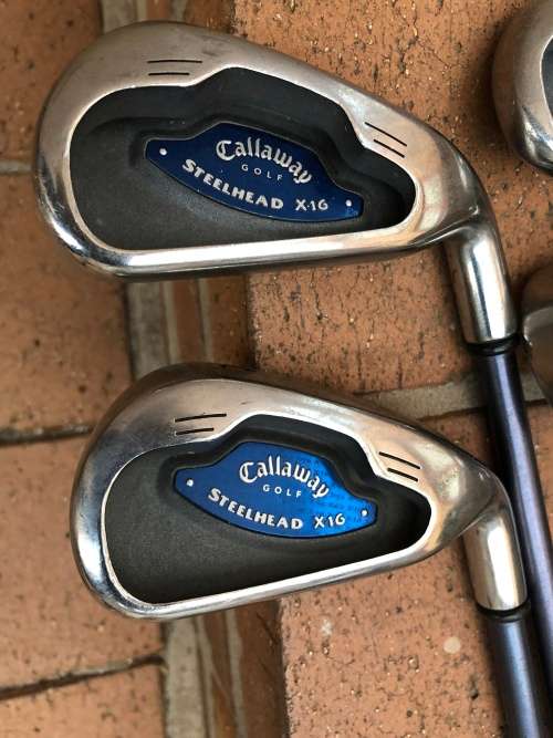 Callaway irons - fantastic brand - just needs a good clean