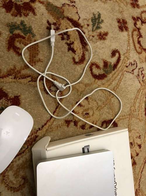 Apple External storage device and lots of cords / accessories