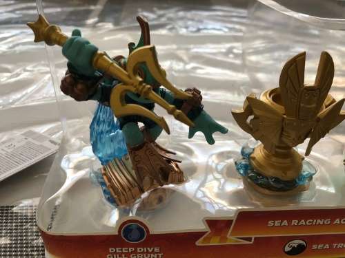 Skylanders Sea Racing Action Pack Brand New Figures Boxed - 3 pack