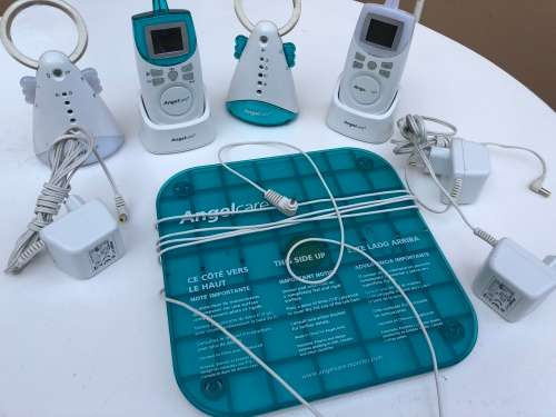Large Angel Care Set - 2 monitors and receivers + pillow module