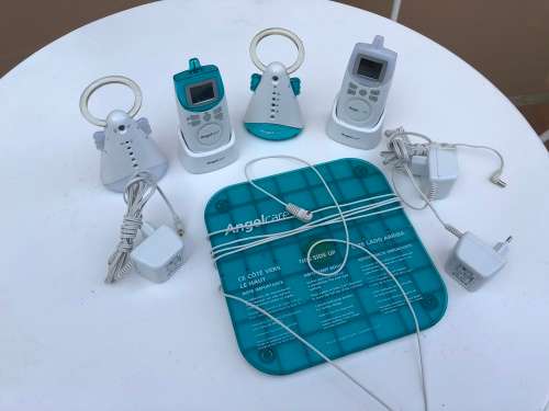 Large Angel Care Set - 2 monitors and receivers + pillow module
