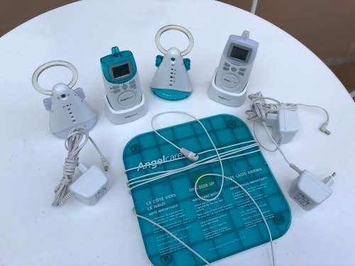 Large Angel Care Set - 2 monitors and receivers + pillow module