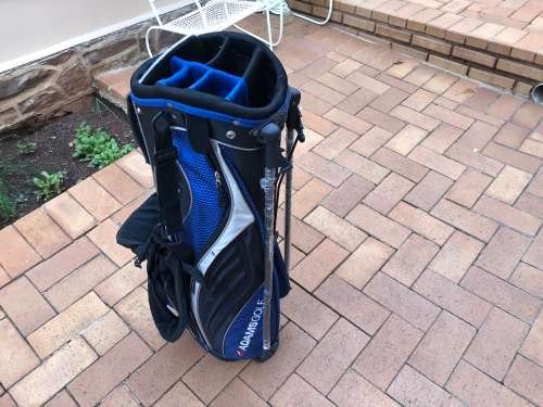 Lovely Adams Golf golf bag with stand