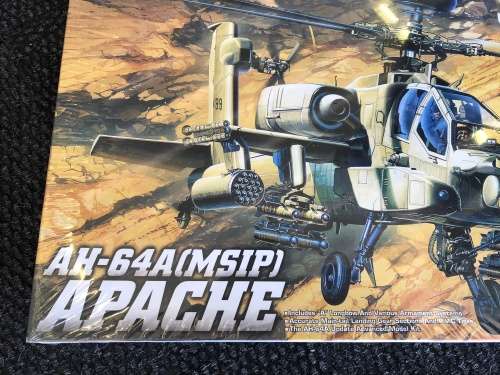 Brand new Apache aircraft model