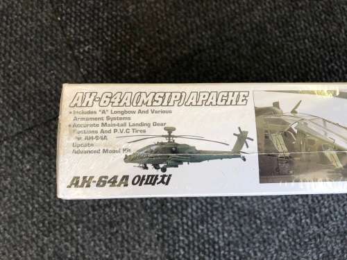 Brand new Apache aircraft model