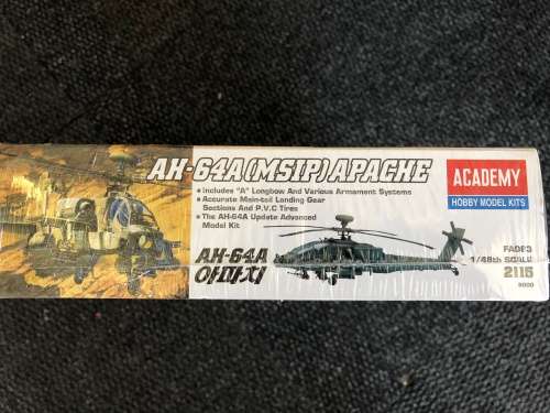 Brand new Apache aircraft model