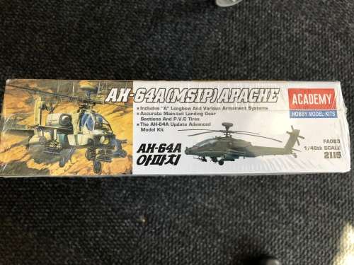 Brand new Apache aircraft model