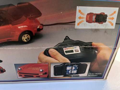 Vintage collectable remote control Porsche nice size