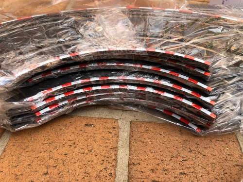 Lovely Carerra slot car set - track, cars and charger
